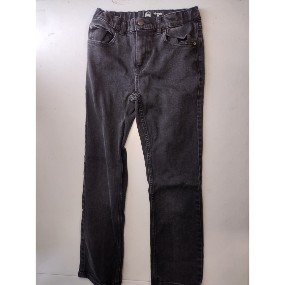 Wonder Nation Kids Straight Leg Jeans Black Size 12